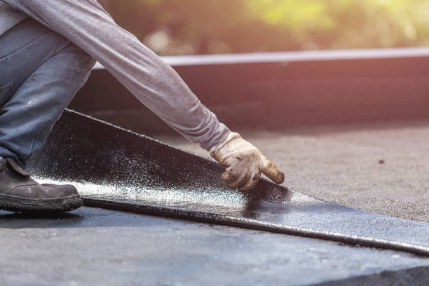 Professional Emergency Waterproofing technician working in Wilkinson, IN